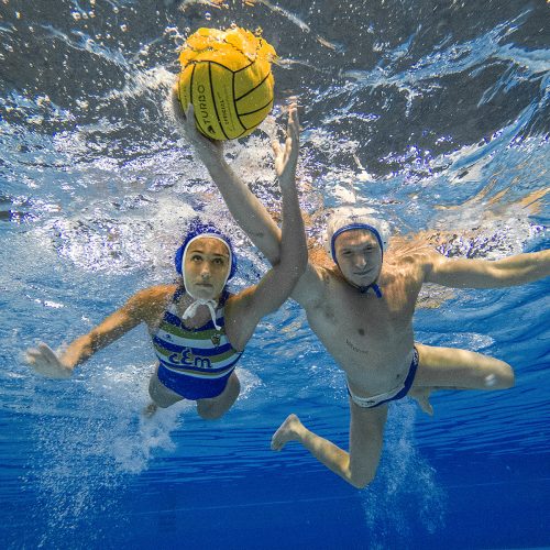 Sergi Cabanes i Clara Espar Anuari Waterpolo Català